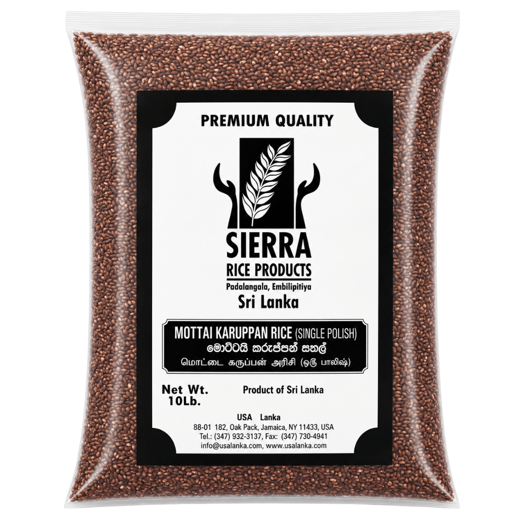 Sierra Mottai Karuppan Rice Single Polish 10 lb buy online USA - 1